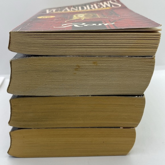 V.C. Andrews 4 Book Bundle Wicked Forest Falling Stars Rose Broken Wings Novels - Picture 12 of 14